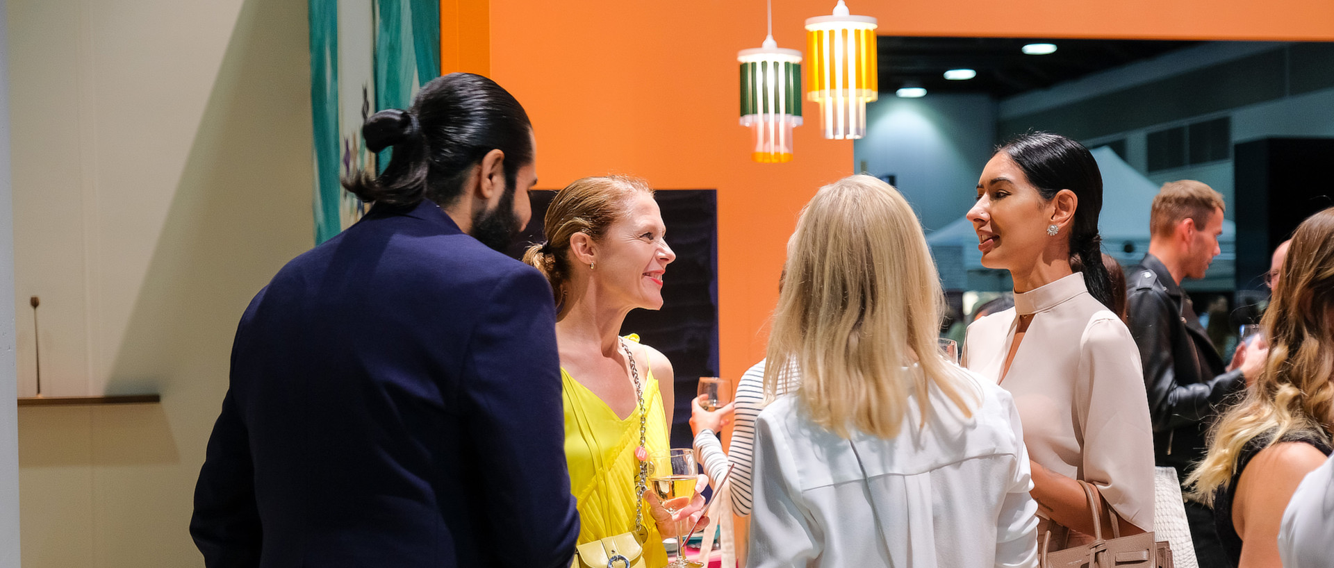 Guests at the IDS Vancouver design show