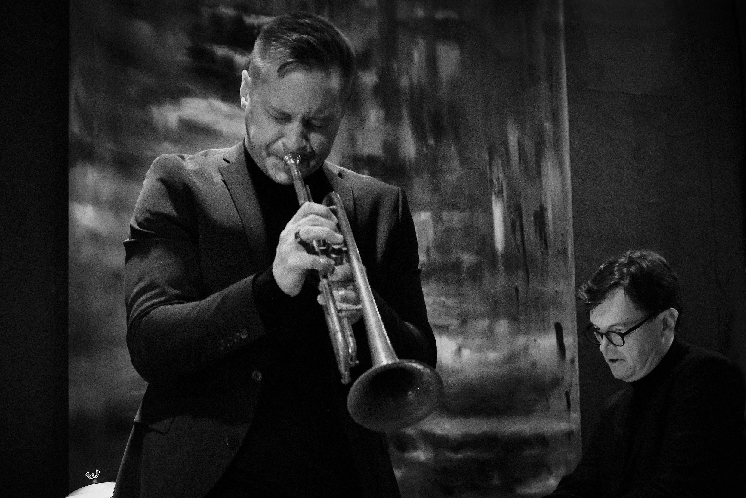 Trumpet player performing at Porvoo Jazz Festival 2019